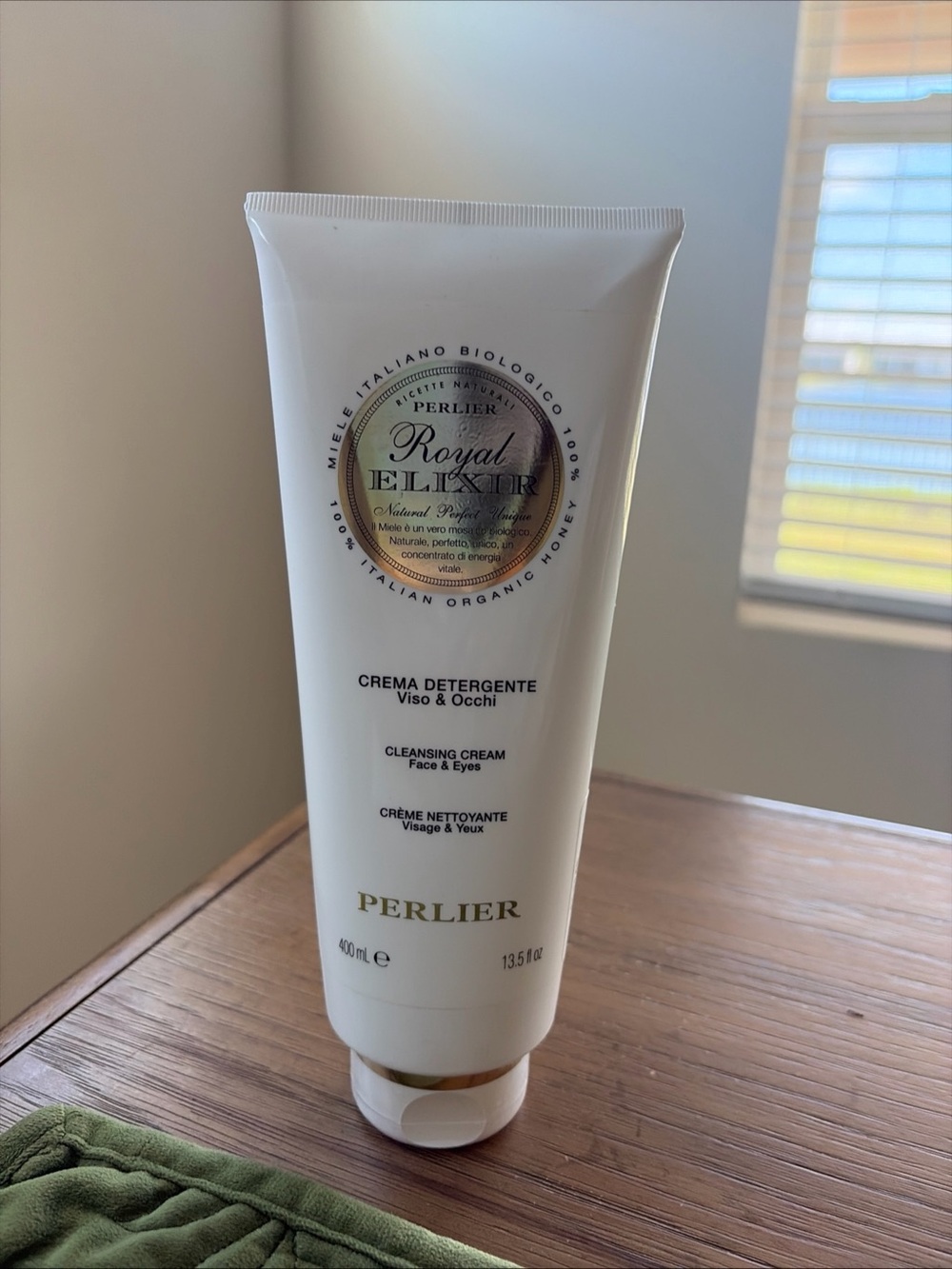 Perlier Royal Elixir Cleansing Cream for Face & Eyes 13.5 oz Sealed